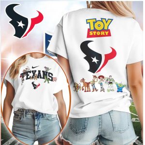 Houston Texans Toy Story Woody Friends NFL T Shirt