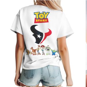 Houston Texans Toy Story Woody Friends NFL T Shirt