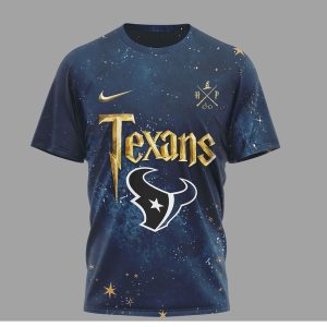 Houston Texans x Harry Potter 25 Years of Magic Galaxy T Shirt Houston Texans x Harry Potter 25 Years of Magic Galaxy T Shirt