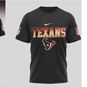 Houston Texans x Slayer Metal Tribute Football T Shirt