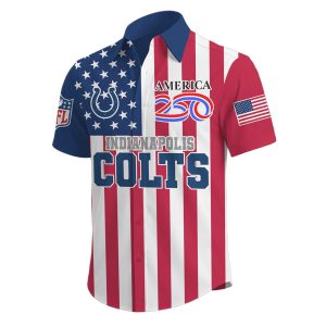Indianapolis Colts America 250th Anniversary Patriotic Eagle Button Up Shirt