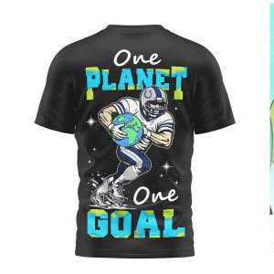 Indianapolis Colts Earth Day One Planet One Goal Football NFL Shirt
