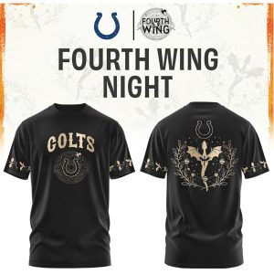 Indianapolis Colts Fourth Wing Night Dragon Fantasy Football T Shirt