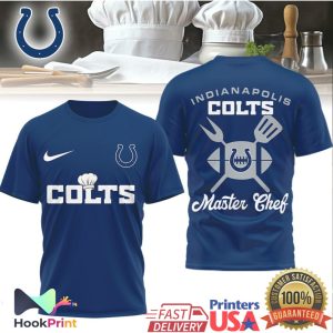 Indianapolis Colts Master Chef Tailgate Grilling T Shirt