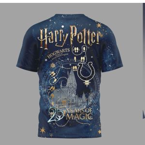 Indianapolis Colts x Harry Potter 25 Years of Magic Galaxy T Shirt