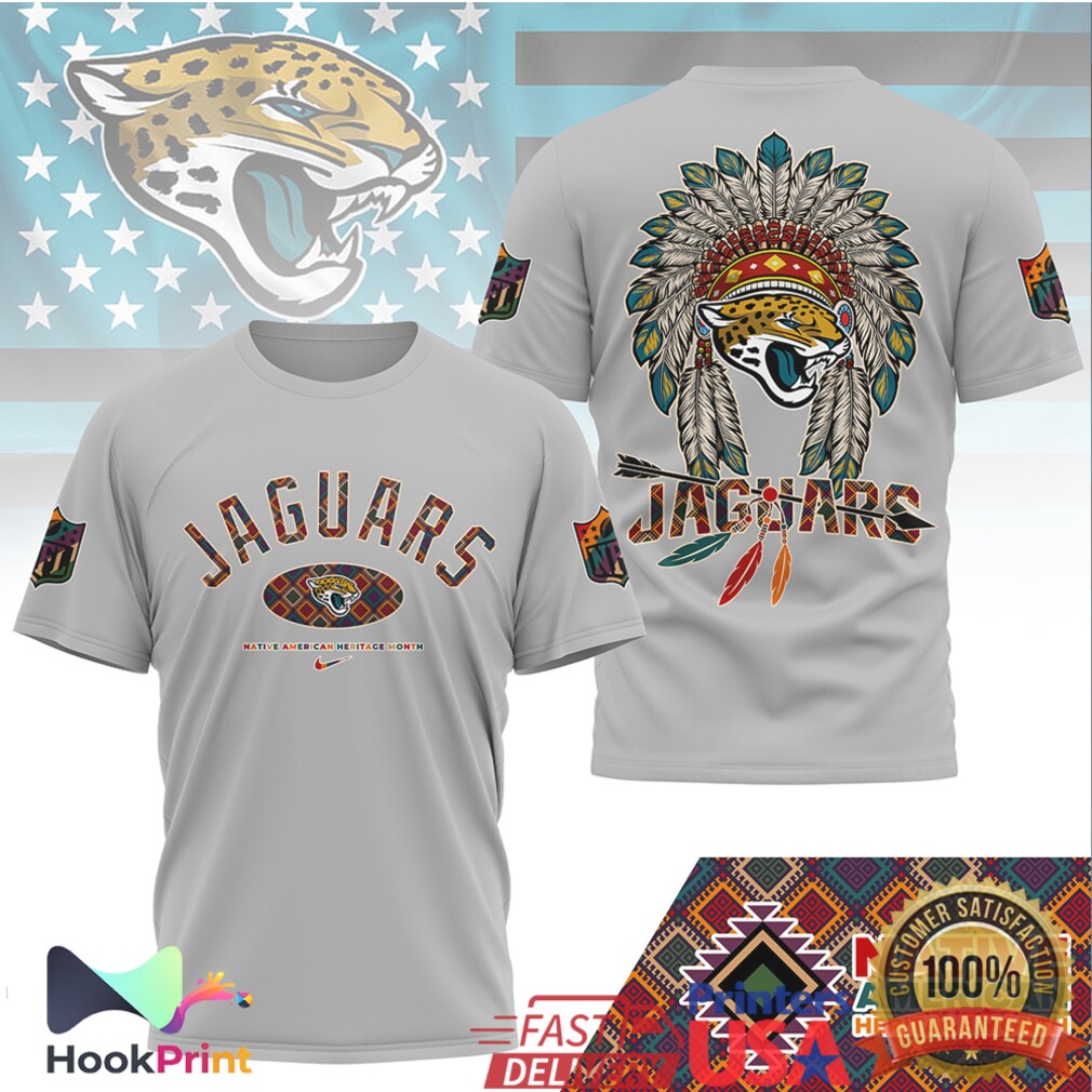 Jacksonville Jaguars Native American Heritage Month T Shirt Jacksonville Jaguars Native American Heritage Month T Shirt