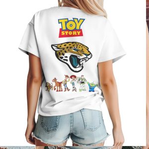 Jacksonville Jaguars Toy Story Friends Together NFL T Shirt Jacksonville Jaguars Toy Story Friends Together NFL T Shirt