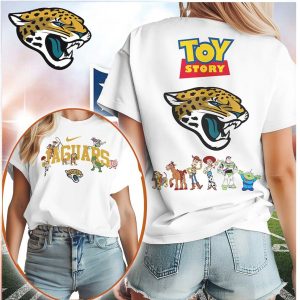Jacksonville Jaguars Toy Story Friends Together NFL T Shirt