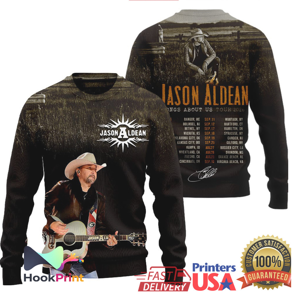 Jason Aldean Songs About Us 2026 Tour Dates Shirt Jason Aldean Songs About Us 2026 Tour Dates Shirt