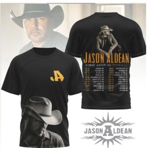 Jason Aldean Songs About Us Tour 2024 Country Music Concert T Shirt