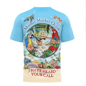 Jimmy Buffett Mother Mother Ocean Tropical Mermaid Tribute Shirt Jimmy Buffett Mother Mother Ocean Tropical Mermaid Tribute Shirt
