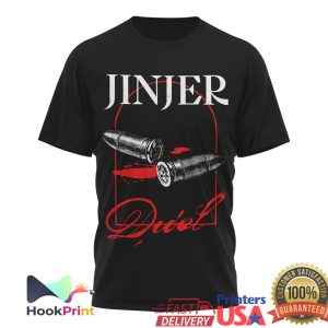 Jinjer North American Duel Tour 2026 Crystal Lake Entheos Concert Shirt