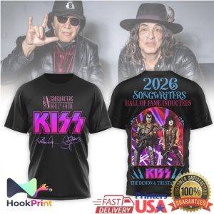 KISS 2026 Songwriters Hall of Fame InducT Shirts The Demon Starchild T Shirt