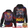 KISS Forever Band Hotter Than Hell Vintage Fire Graphic T Shirt KISS Forever Band Hotter Than Hell Vintage Fire Graphic T Shirt