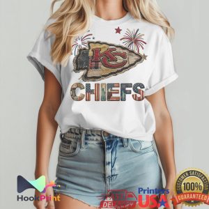 Kansas City Chiefs 250 Years of Independence 1776 2026 Patriotic T Shirt