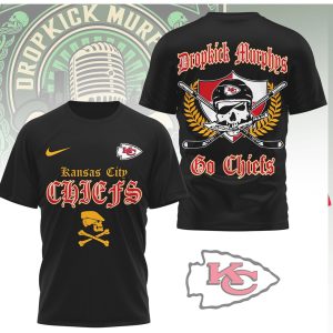 Kansas City Chiefs Dropkick Murphys Collaboration Style T Shirt