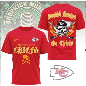 Kansas City Chiefs Dropkick Murphys Collaboration Style T Shirt