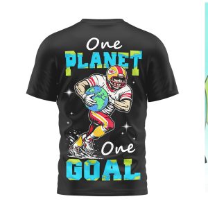 Kansas City Chiefs Earth Day One Planet One Goal Graphic NFL Shirt