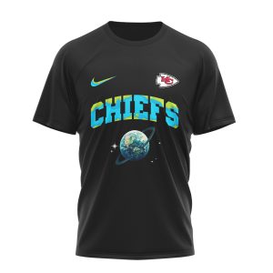 Kansas City Chiefs Earth Day One Planet One Goal Graphic NFL Shirt
