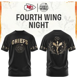 Kansas City Chiefs Fourth Wing Night Dragon Rider Merch T Shirt