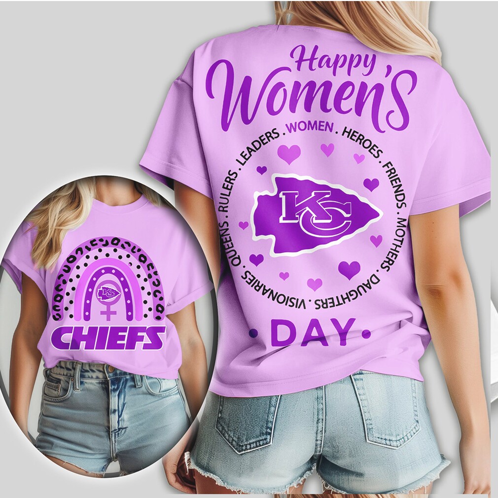 Kansas City Chiefs Happy Womens Day Female Empowerment NFL Shirt Kansas City Chiefs Happy Womens Day Female Empowerment NFL Shirt