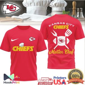 Kansas City Chiefs Master Chef NFL BBQ Champion T Shirt