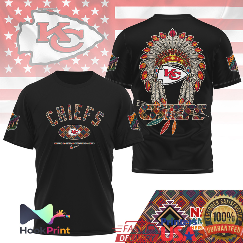 Kansas City Chiefs Native American Heritage Month Special Edition T Shirt Kansas City Chiefs Native American Heritage Month Special Edition T Shirt