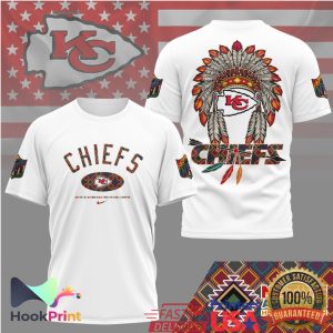 Kansas City Chiefs Native American Heritage Month Special Edition T Shirt