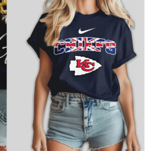 Kansas City Chiefs United Kingdom British Heritage NFL Football T Shirt