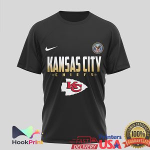 Kansas City Chiefs Veteran Serving My Country Pride T Shirt