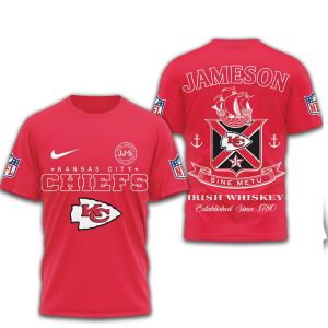 Kansas City Chiefs x Jameson Irish Whiskey Sine Metu T Shirt