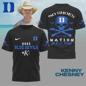 Kenny Chesney No Shoes Nation Duke Blue Devils Go Blue Devils T Shirt