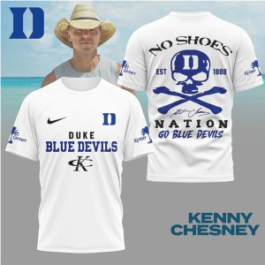 Kenny Chesney No Shoes Nation Duke Blue Devils Go Blue Devils T Shirt