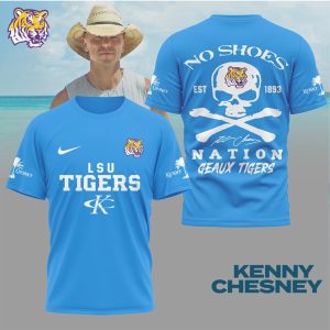 Kenny Chesney No Shoes Nation LSU Tigers Geaux Tigers T Shirt Kenny Chesney No Shoes Nation LSU Tigers Geaux Tigers T Shirt