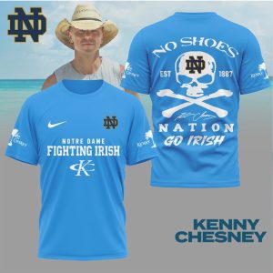 Kenny Chesney No Shoes Nation Notre Dame Fighting Irish Go Irish T Shirt Kenny Chesney No Shoes Nation Notre Dame Fighting Irish Go Irish T Shirt
