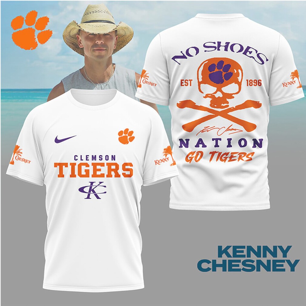 Kenny Chesney No Shoes Nation x Clemson Tigers Go Tigers Fan T Shirt Kenny Chesney No Shoes Nation x Clemson Tigers Go Tigers Fan T Shirt