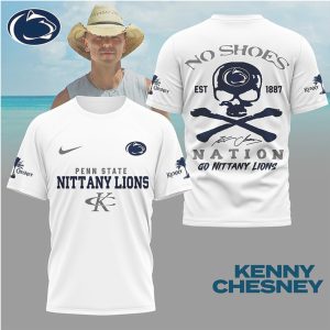 Kenny Chesney Penn State Nittany Lions No Shoes Nation T Shirt