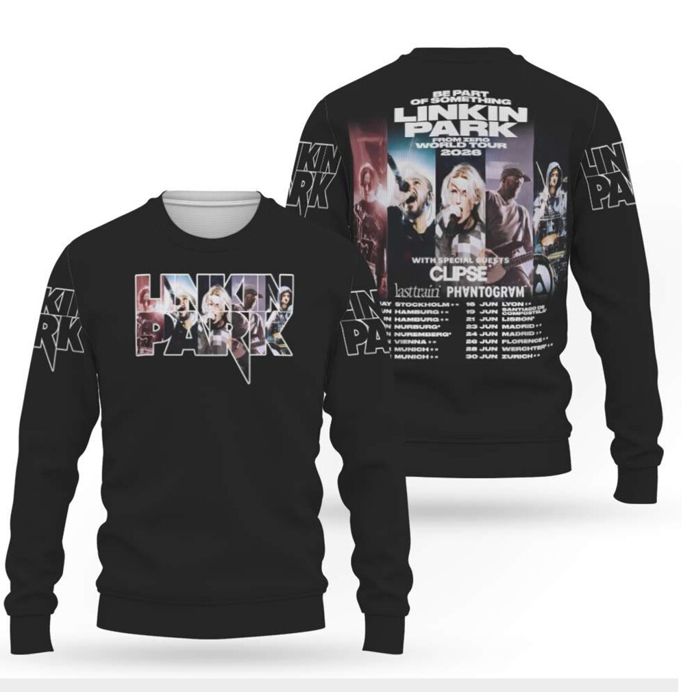 Linkin Park From Zero World Tour 2025 Concert Hoodie and T Shirt Linkin Park From Zero World Tour 2025 Concert Hoodie and T Shirt