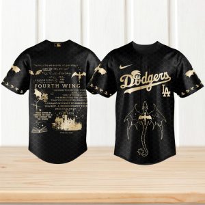 LA Dodgers Fourth Wing Dragon Rider Baseball Basgiath Quotes Edition T Shirt