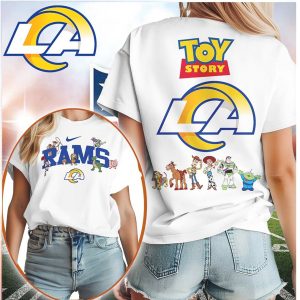 LA Rams Toy Story Character Mashup Streetwear Style Shirt