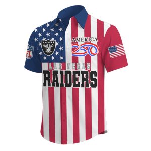 Las Vegas Raiders 2026 Semiquincentennial American Flag Patriotic Shirt