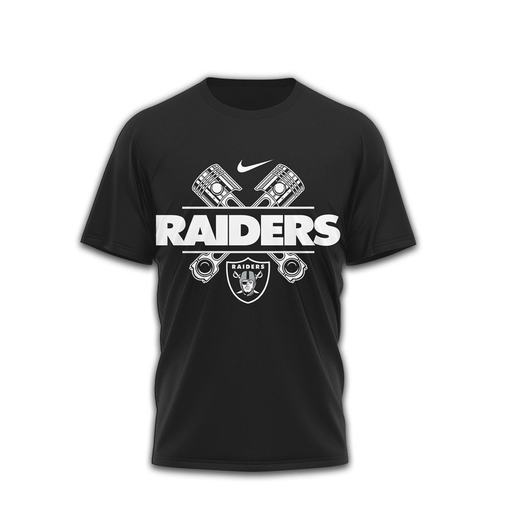 Las Vegas Raiders Motorcycle Live To Ride Biker NFL Shirt Las Vegas Raiders Motorcycle Live To Ride Biker NFL Shirt