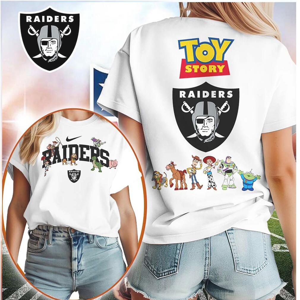 Las Vegas Raiders Toy Story Western Style NFL Football T Shirt Las Vegas Raiders Toy Story Western Style NFL Football T Shirt