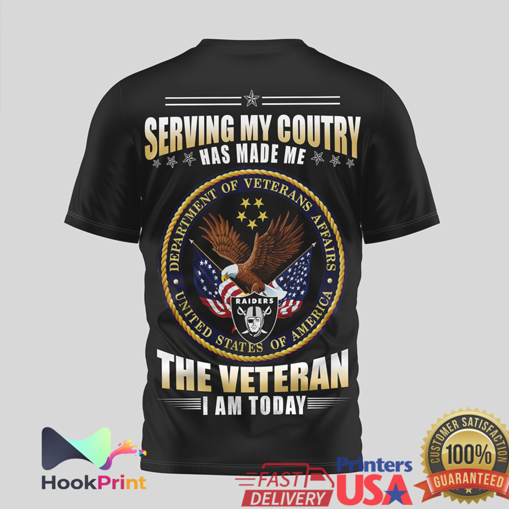 Las Vegas Raiders Veteran Serving My Country Pride T Shirt Las Vegas Raiders Veteran Serving My Country Pride T Shirt