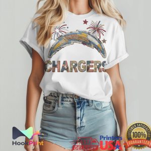 Los Angeles Chargers 250 Years of Independence Together We Are America T Shirt