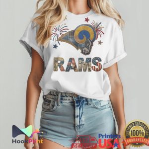 Los Angeles Rams 250 Years of Independence Together We Are America T Shirt