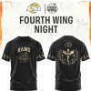 Washington Commanders Fourth Wing Night Dragon Football T Shirt Washington Commanders Fourth Wing Night Dragon Football T Shirt
