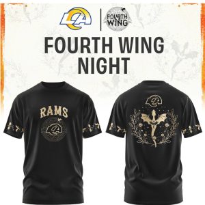Los Angeles Rams Fourth Wing Night Dragon Fantasy Football T Shirt Los Angeles Rams Fourth Wing Night Dragon Fantasy Football T Shirt