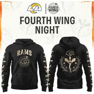 Los Angeles Rams Fourth Wing Night Dragon Fantasy Football T Shirt