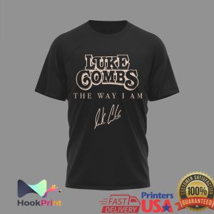 Luke Combs “The Way I Am” Signature Graphic T Shirt